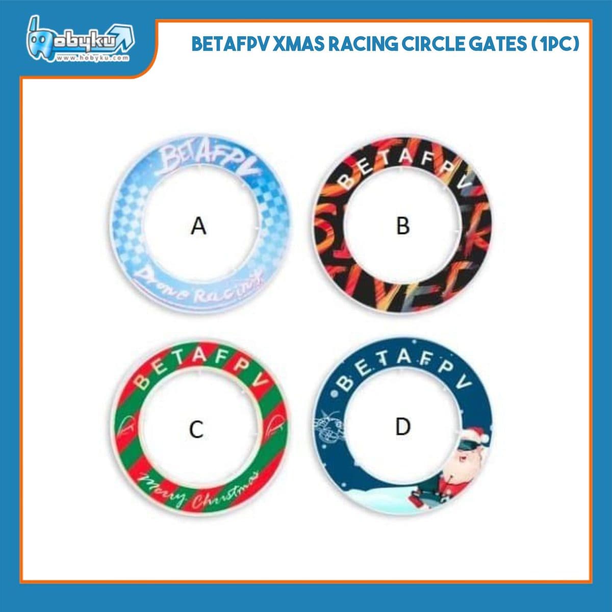 Foto utama BetaFPV XMas Racing Circle Gates (1pc)