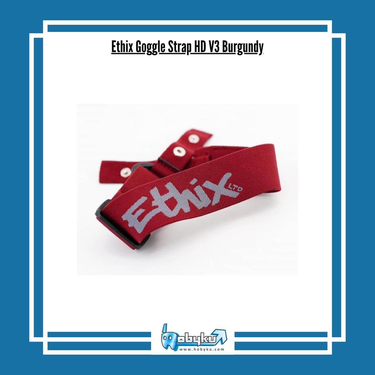 Foto utama Ethix Goggle Strap HD V3 - Burgundy