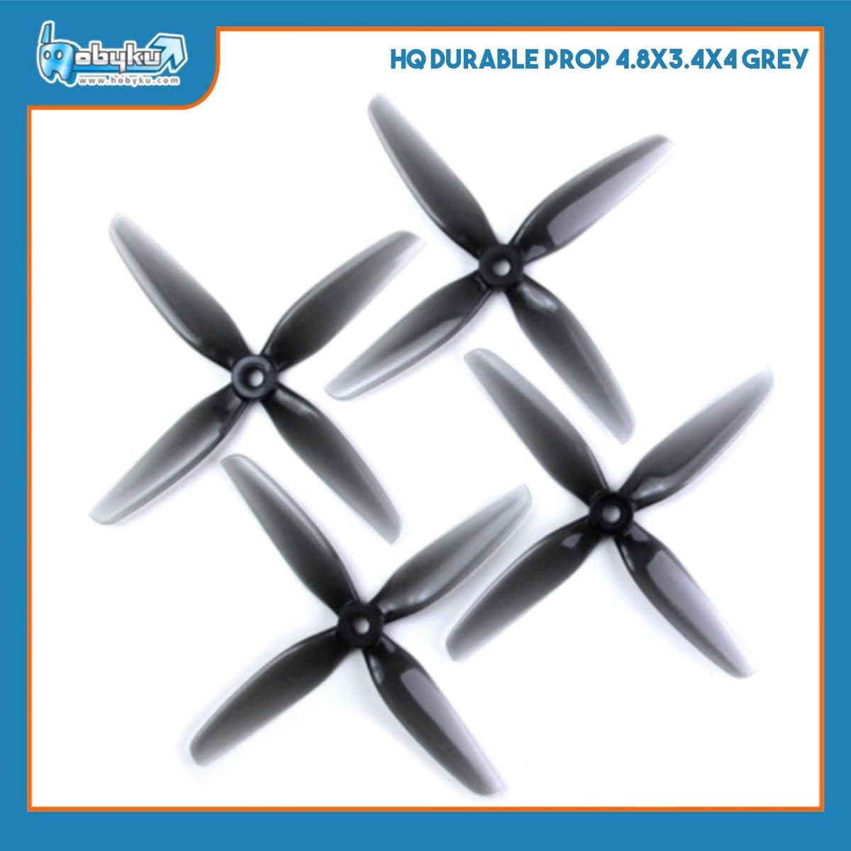 Foto utama HQ Durable Propellers 4.8x3.4x4 (Grey)