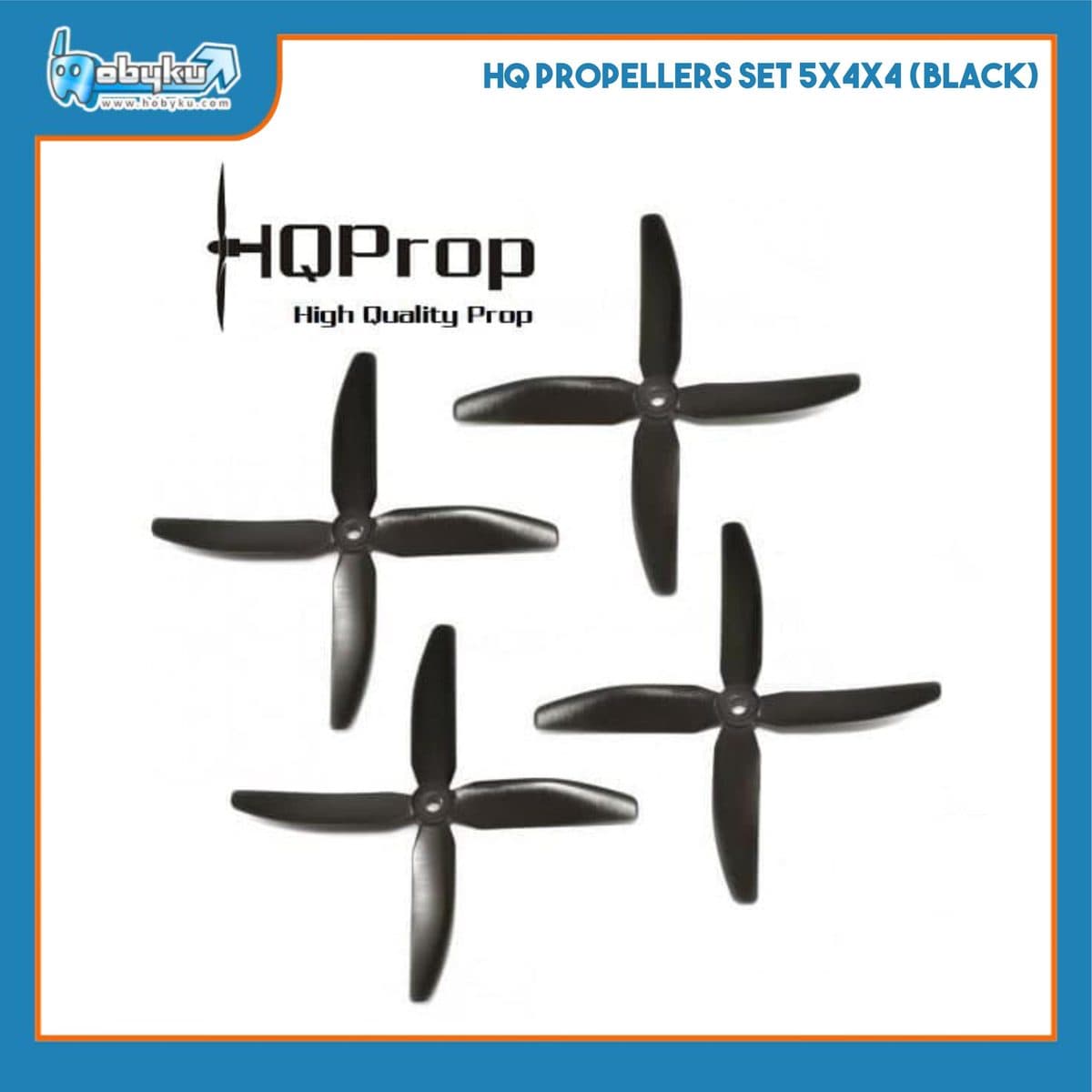 Foto utama HQ Propellers Set 5x4x4 ( Black )