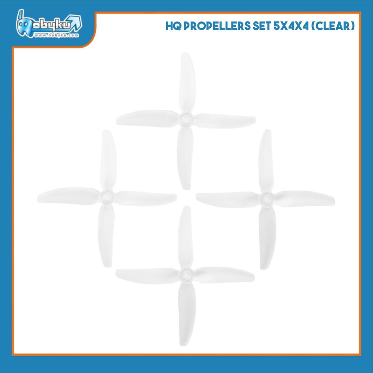 Foto utama HQ Propellers Set 5x4x4 ( Clear )