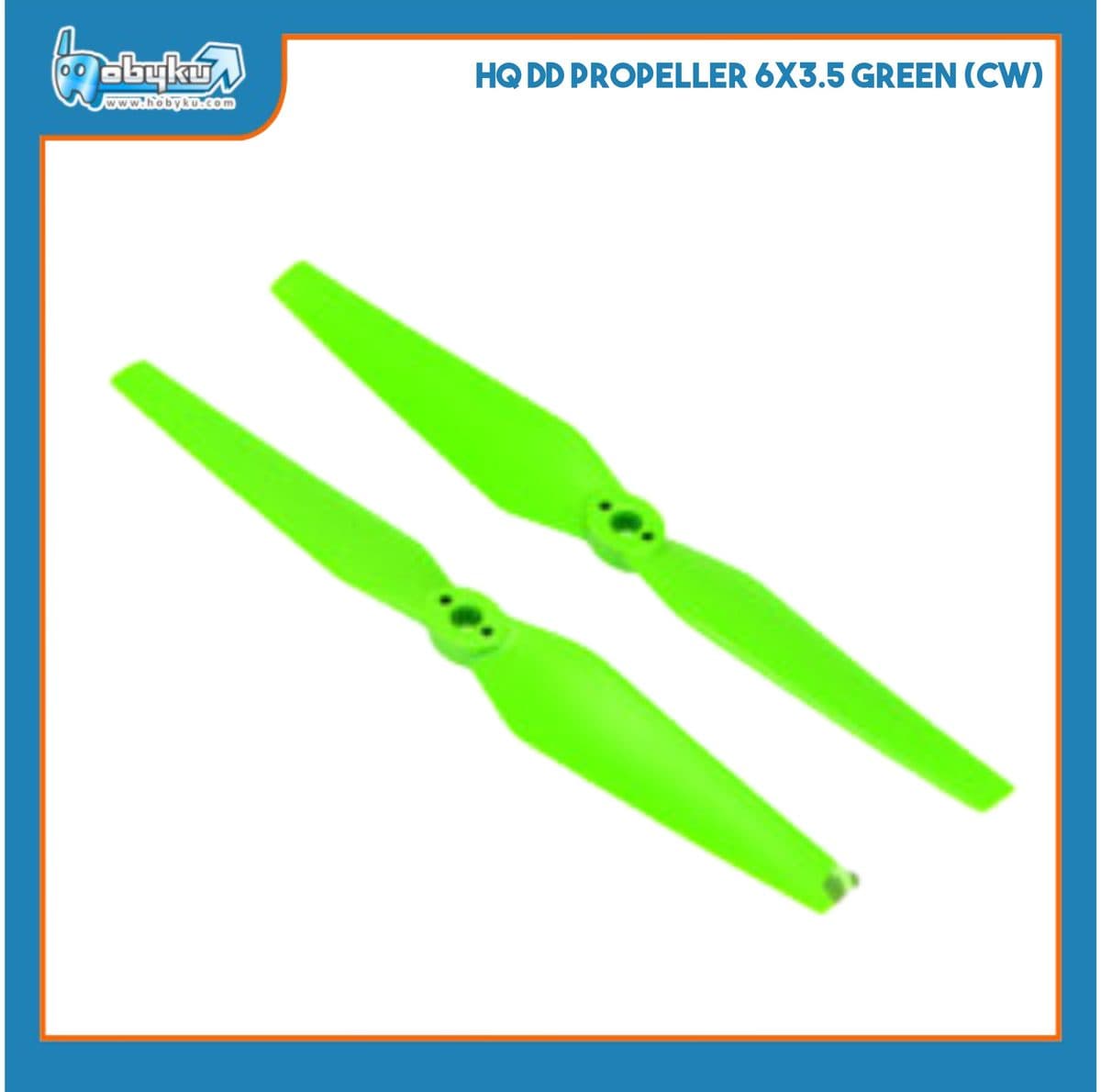 Foto utama HQ DD Propeller 6x3.5 Green (CW)