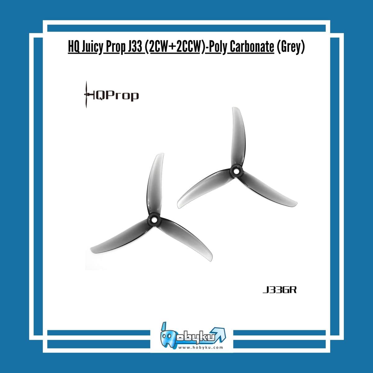 Foto utama HQ Juicy Prop Set J33 (4.9x3.3x3) PC - Grey