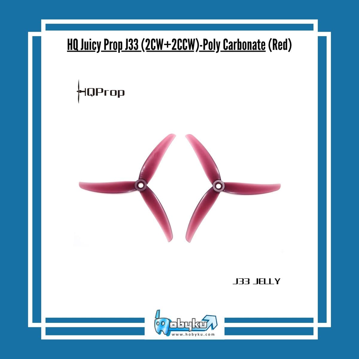 Foto utama HQ Juicy Prop Set J33 (4.9x3.3x3) PC - Red