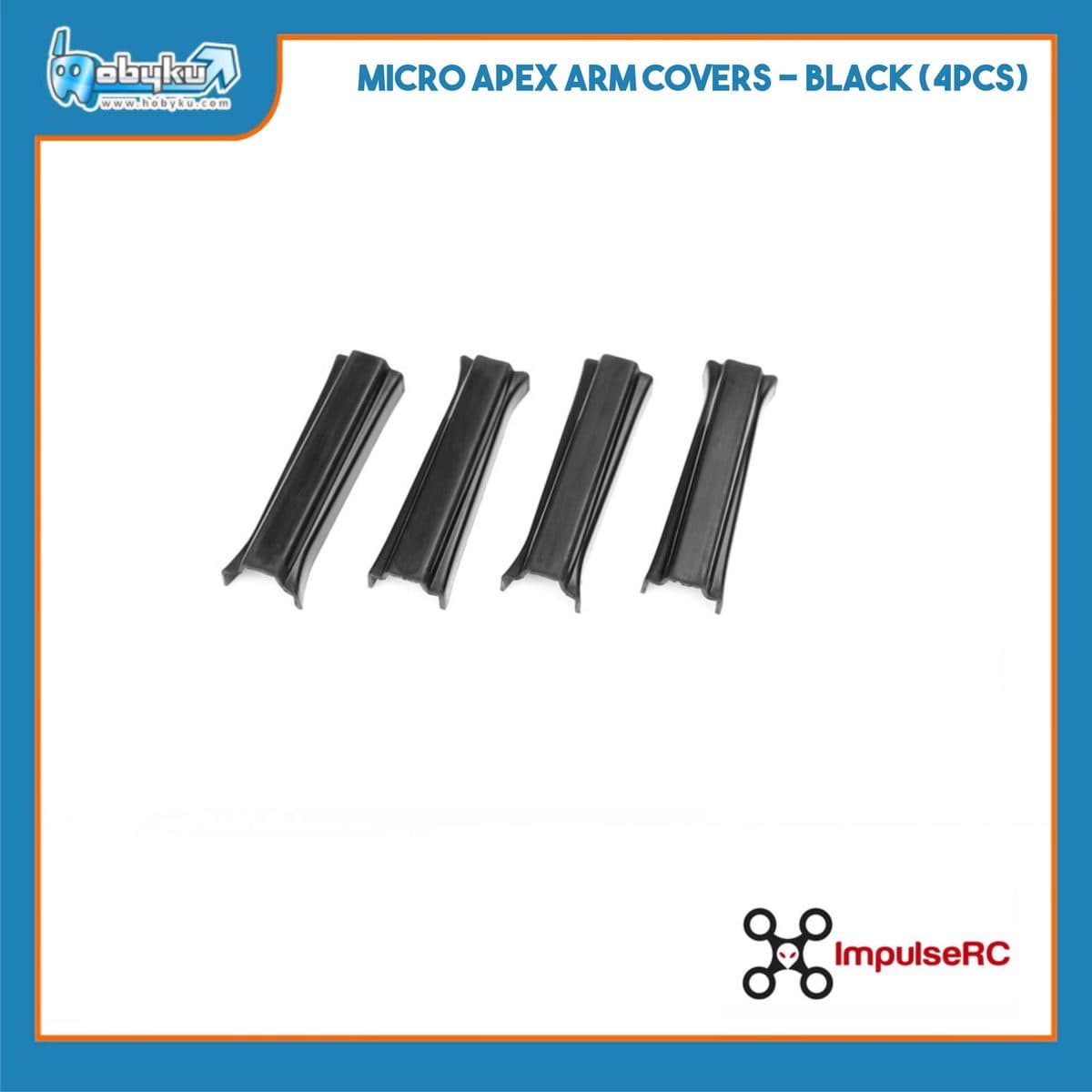 Foto utama Micro Apex Arm Cover - Black (4pcs)