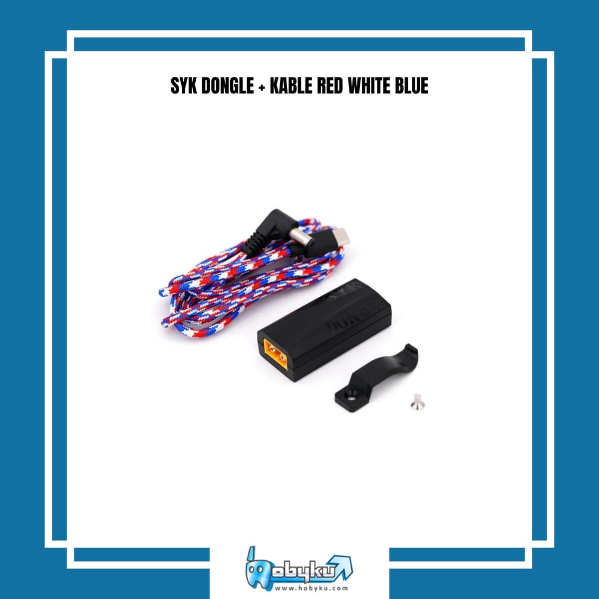 Foto utama Syk Dongle and Cable (Red White Blue)