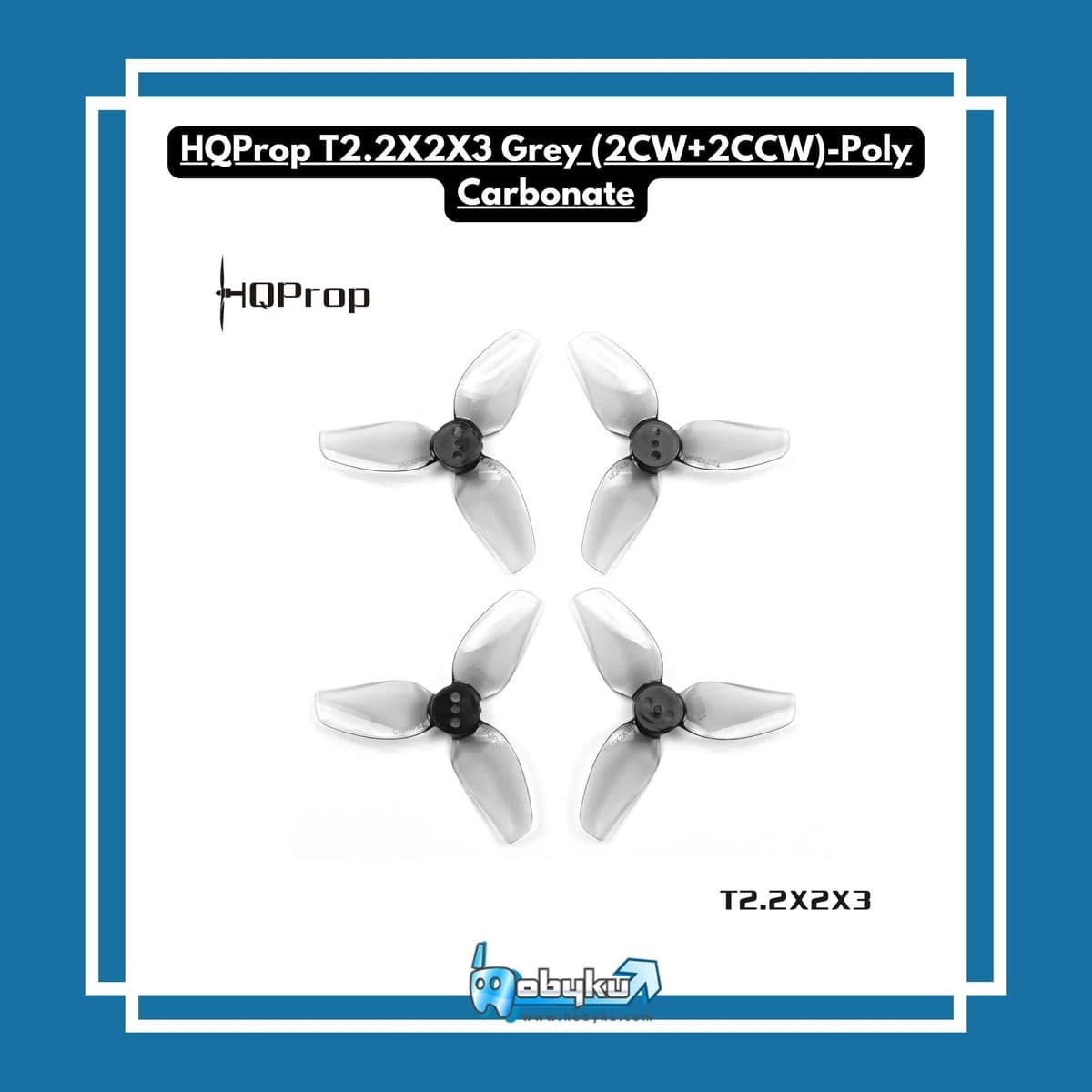 Foto utama HQProp T2.2X2X3 Grey (2CW+2CCW)