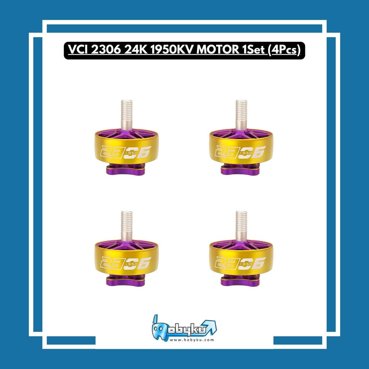 Foto utama VCI 24K Freestye Motor Set 2306 1950KV (4 Pcs)