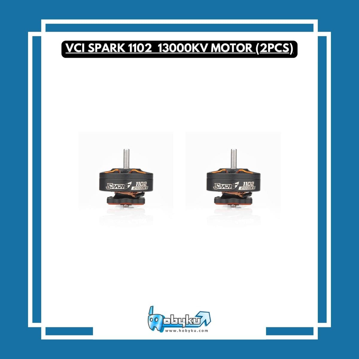 Foto utama VCI Spark 1102 13000kv Motor (2 Pcs)