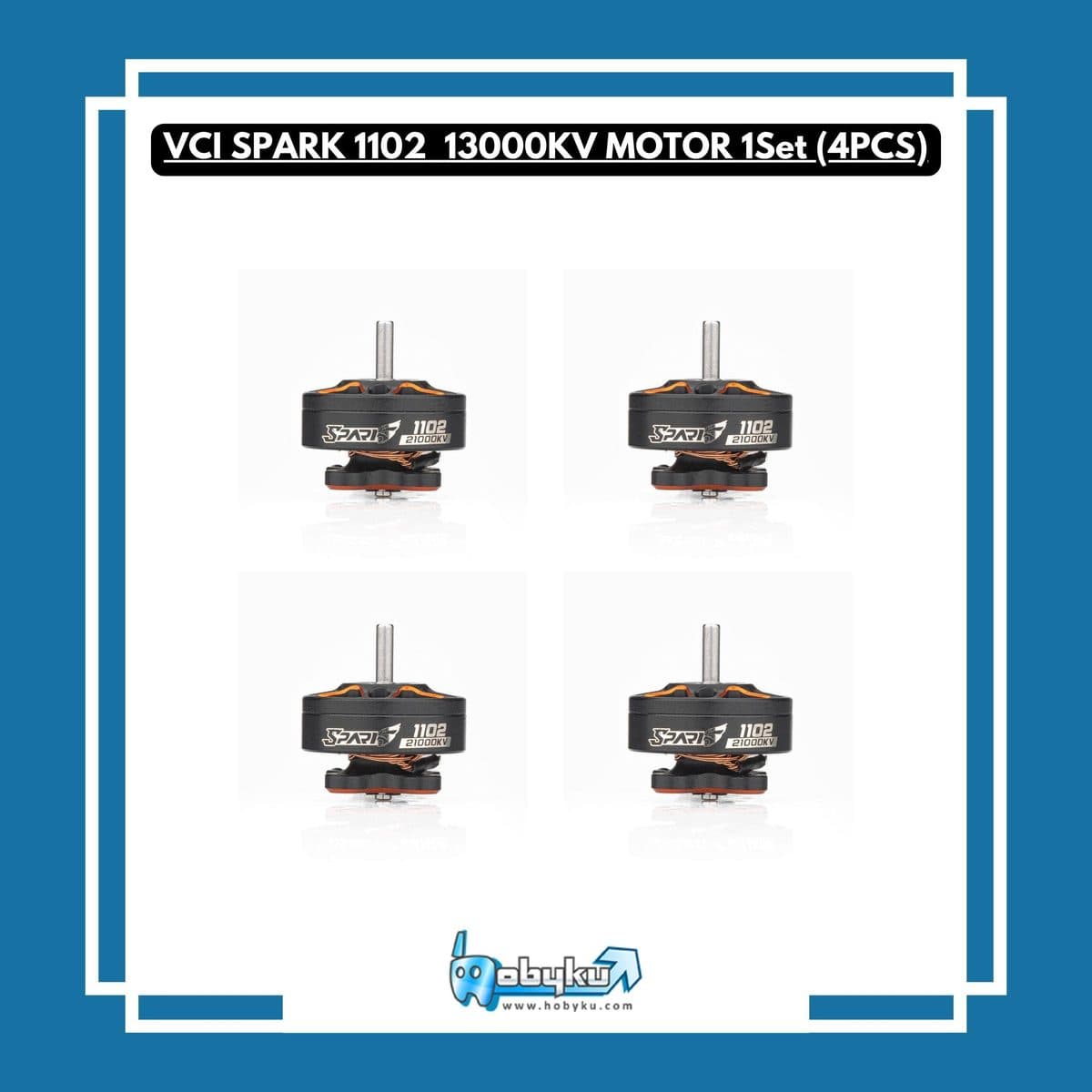 Foto utama VCI Spark 1102 13000kv Motor Set (4 Pcs)