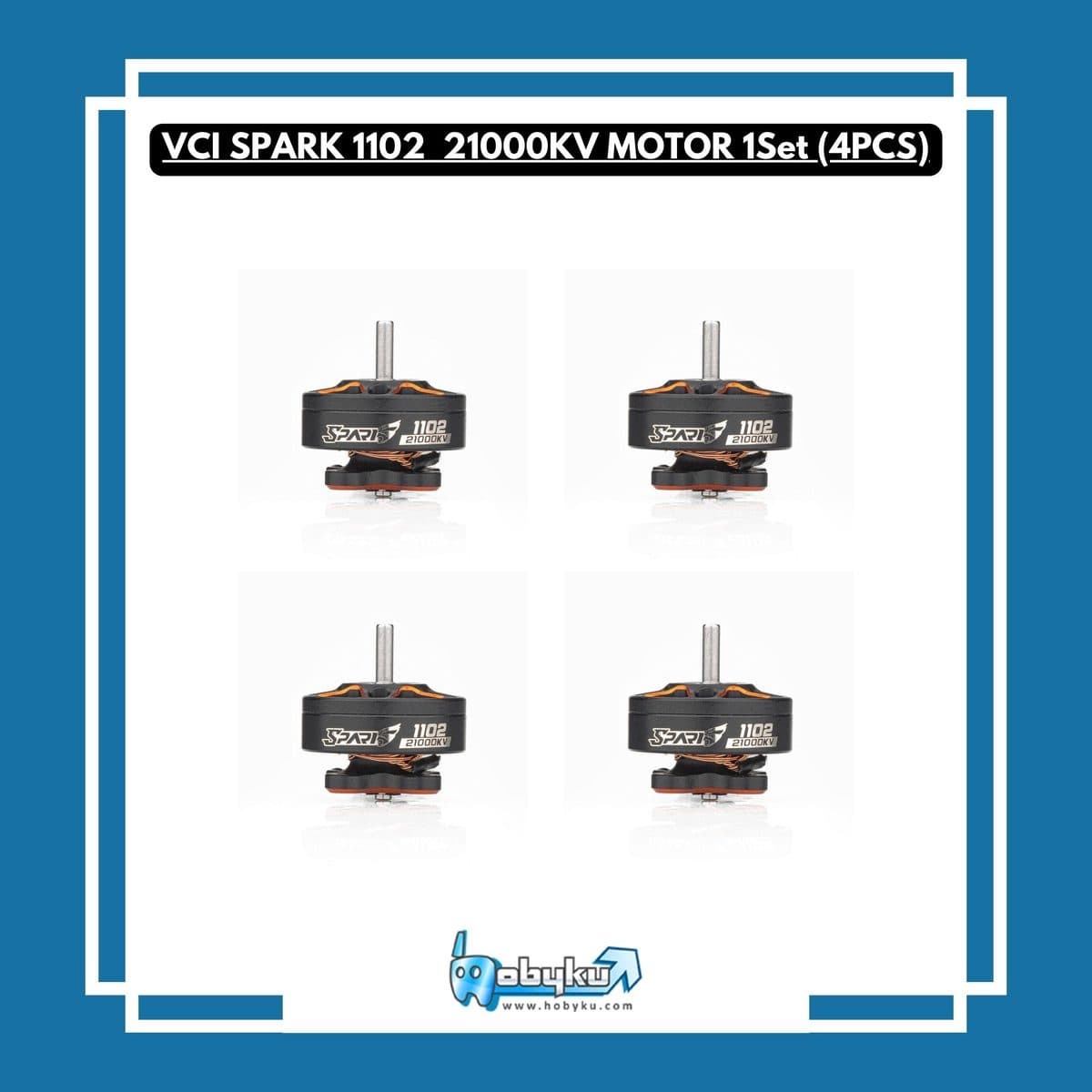 Foto utama VCI Spark 1102 21000kv Motor Set (4 Pcs)