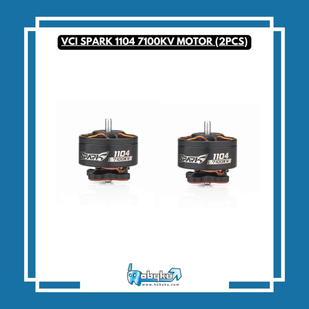 Foto utama VCI Spark 1104 7100kv Motor (2 Pcs)